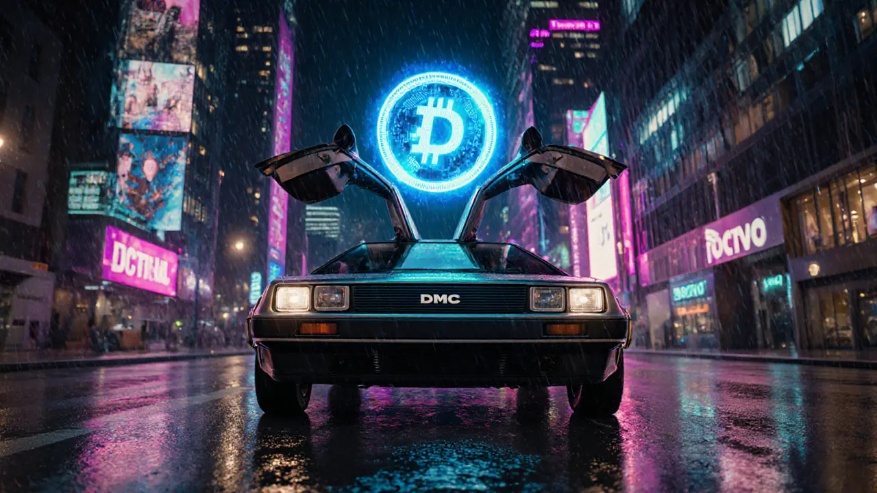DeLorean (DMC) Coin Explained: How It Works, Staking & Vehicle Reservations