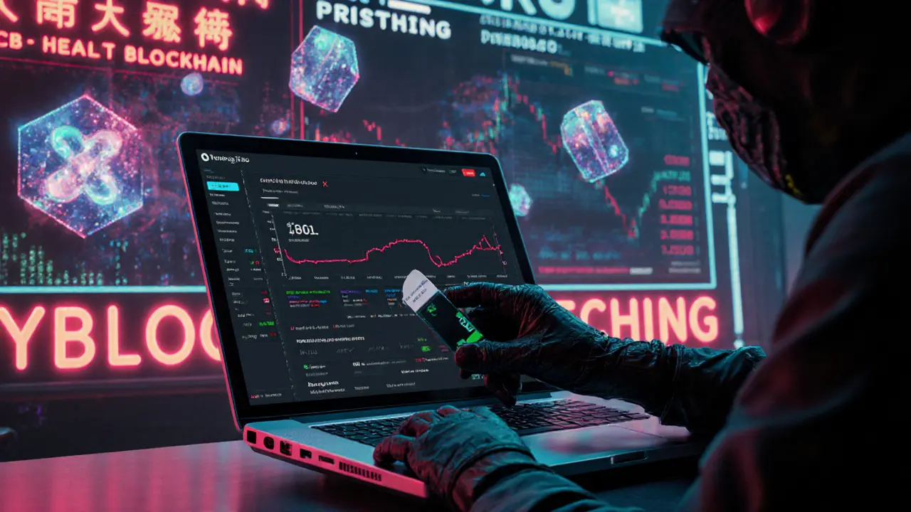 Hand inserting a Ledger wallet into a terminal displaying the Oasis Web Wallet with staking ROSE tokens.