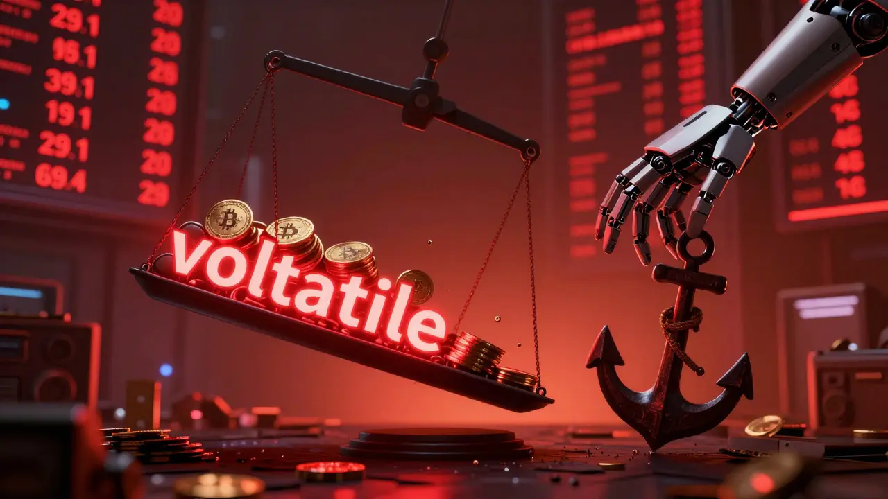 Digital scale tipping during crypto liquidation crisis