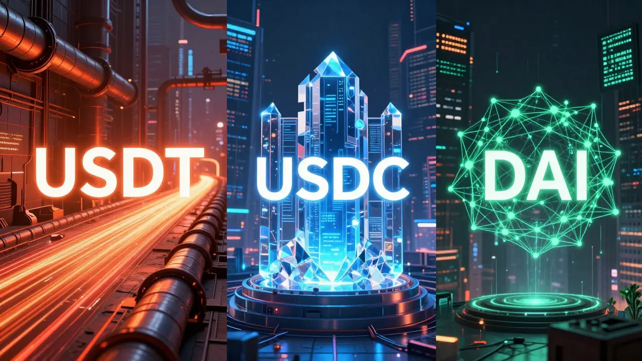 USDT vs USDC vs DAI: Stablecoin Comparison Guide for 2026